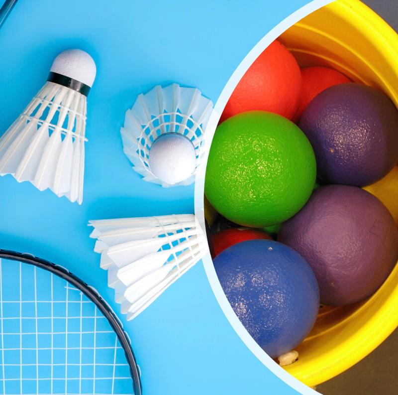 Badminton & trefbal in Betekom